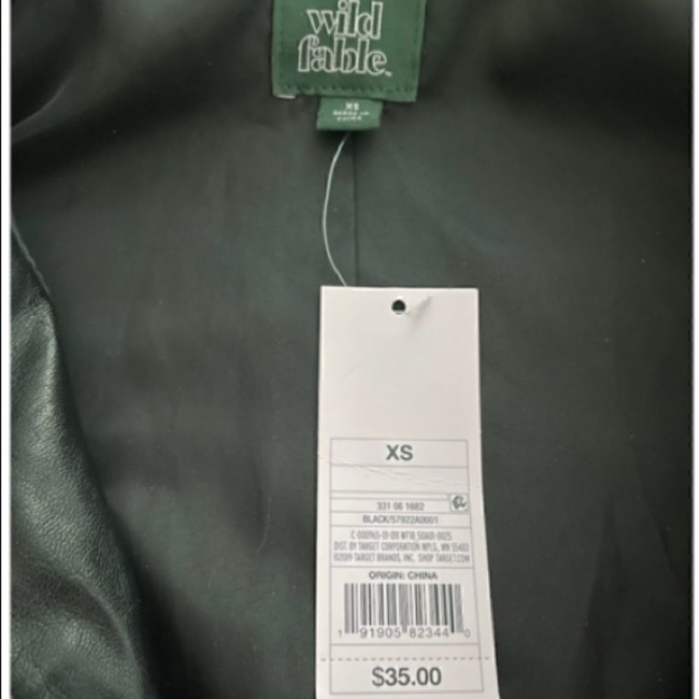Wild Fable Pleather Jacket - Picture 4 of 4